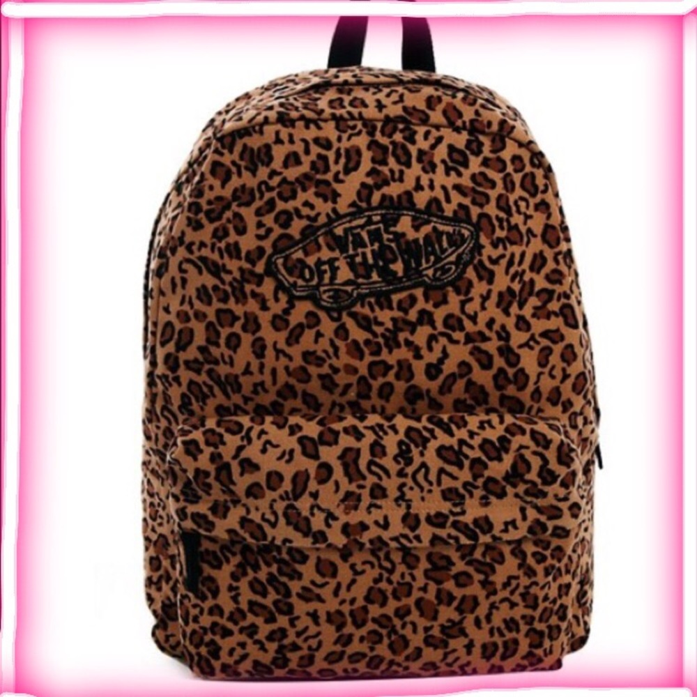 Vans Leopard backpack